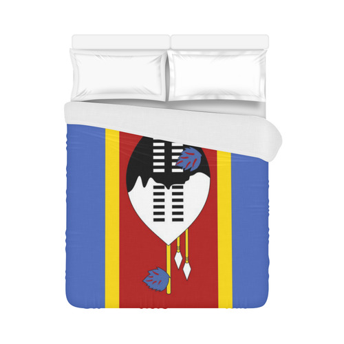 SWAZILAND FLAG Duvet Cover 86"x70" ( All-over-print)