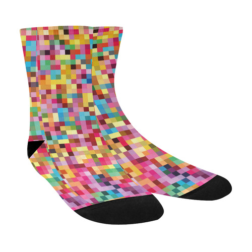 Mosaic Pattern 2 Crew Socks