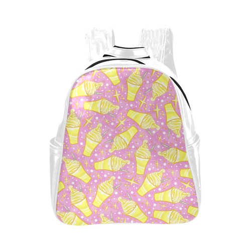 Pineapple Float Multi-Pockets Backpack (Model 1636)