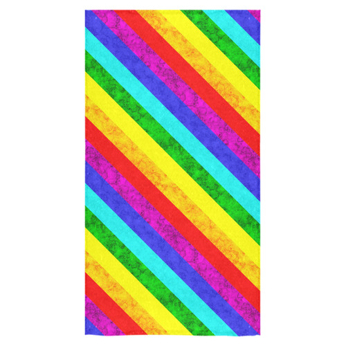 Rainbow abstract pattern Bath Towel 30"x56"