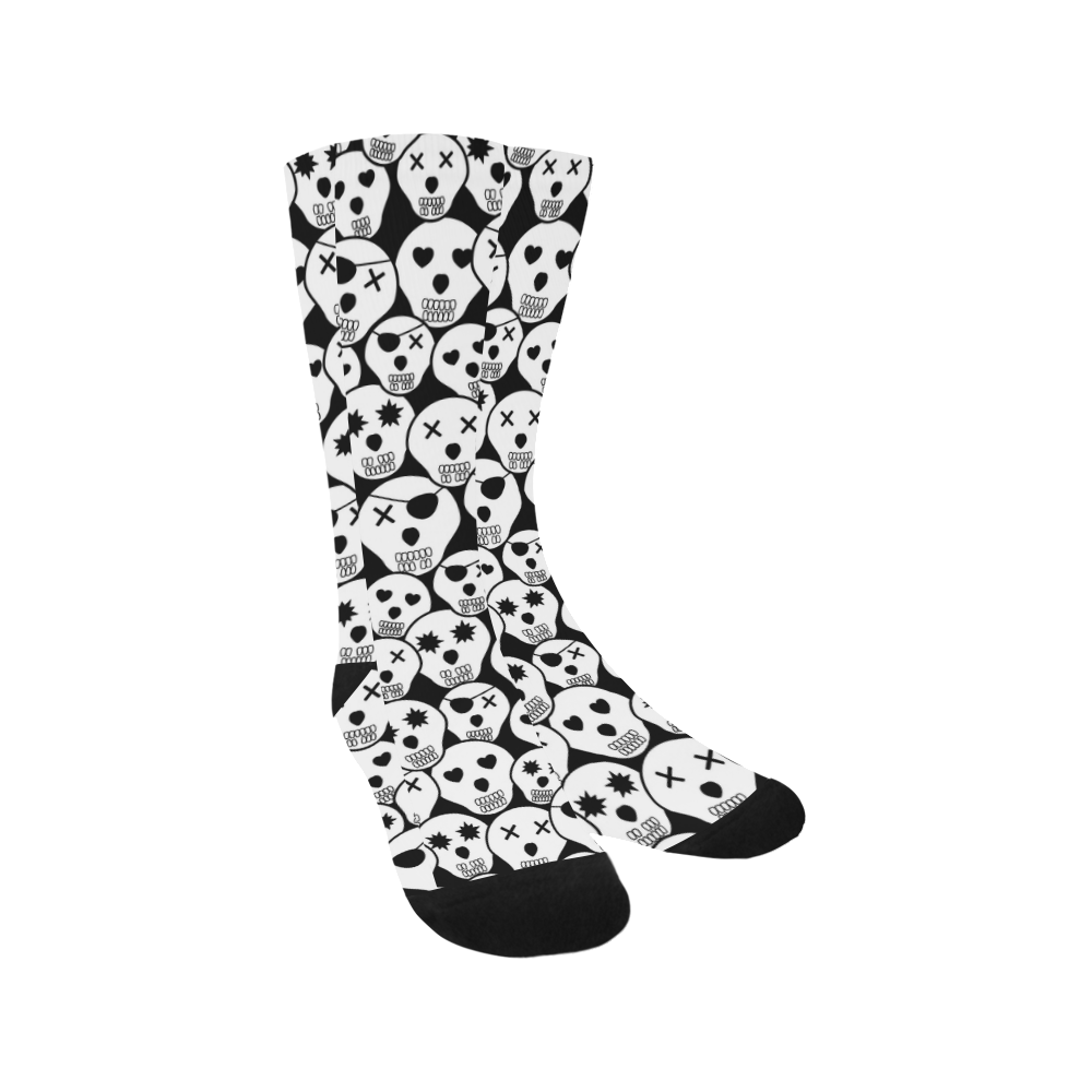 Silly Skull Halloween Design Trouser Socks