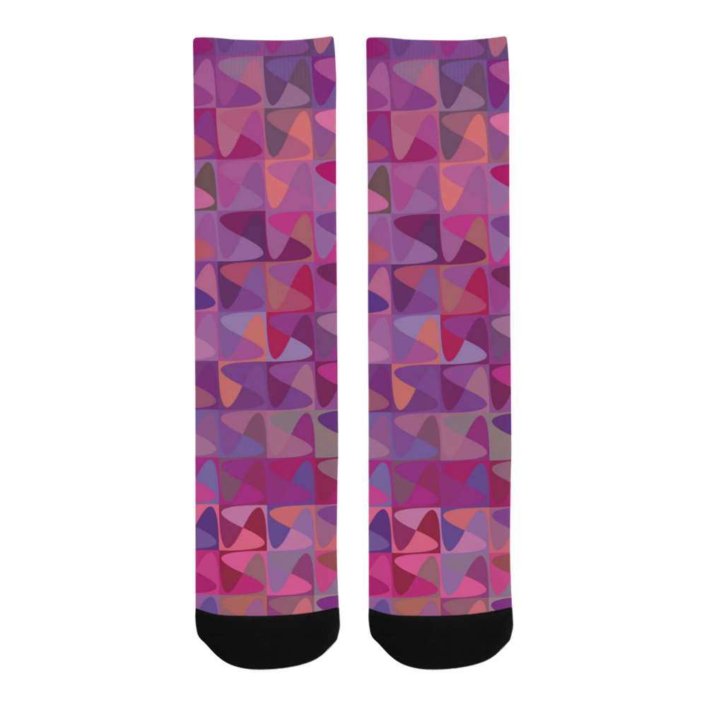 Mosaic Pattern 7 Trouser Socks
