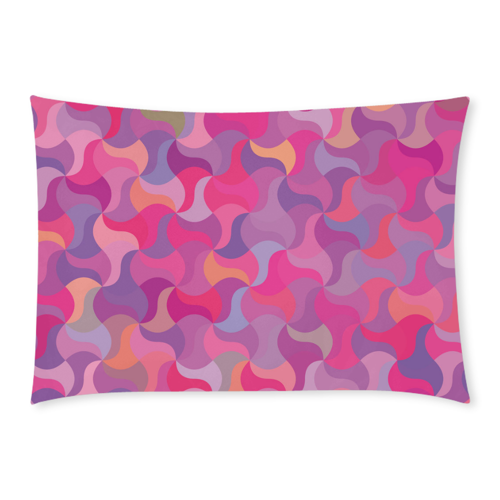 Mosaic Pattern 4 Custom Rectangle Pillow Case 20x30 (One Side)