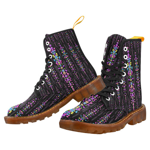 rainbow asteroid pearls in the wonderful night Martin Boots For Women Model 1203H