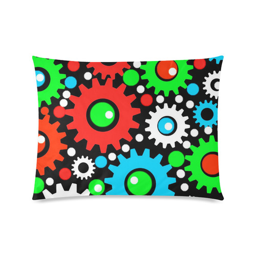 GEARS 2 Custom Picture Pillow Case 20"x26" (one side)