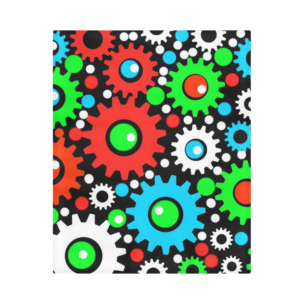 GEARS 2 Duvet Cover 86"x70" ( All-over-print)