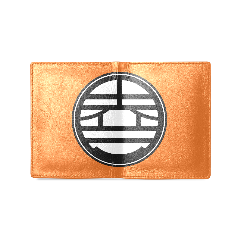 Goku gi Men's Leather Wallet (Model 1612)
