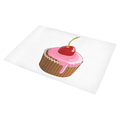 cherry cupcake Azalea Doormat 30" x 18" (Sponge Material)