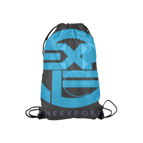 expofebag Small Drawstring Bag Model 1604 (Twin Sides) 11"(W) * 17.7"(H)