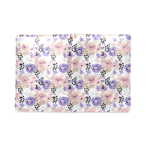 Floral purple pink Custom NoteBook B5