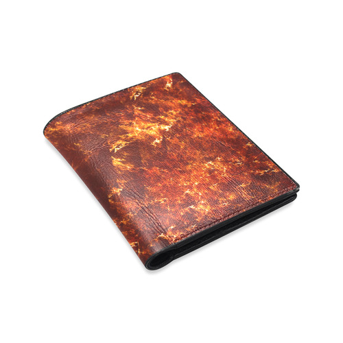 hotlava Men's Leather Wallet (Model 1612)