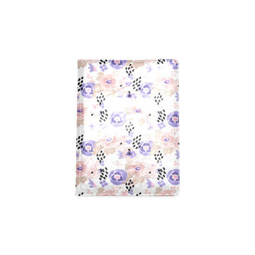 Floral purple pink Custom NoteBook B5
