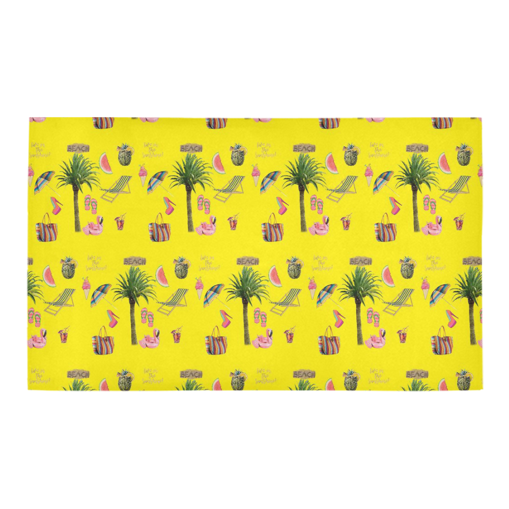 Aloha - Summer Fun 2B Azalea Doormat 30" x 18" (Sponge Material)