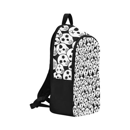Silly Skull Halloween Design Fabric Backpack for Adult (Model 1659)