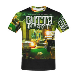 Gutta University All Over Print T-Shirt for Men (USA Size) (Model T40)