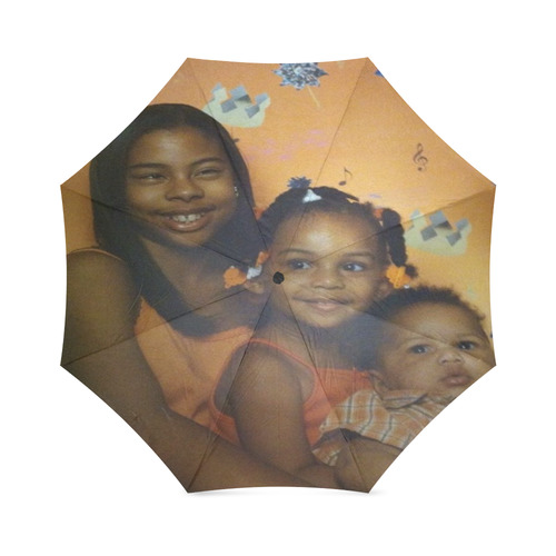 WE ARE FAMILY Foldable Umbrella (Model U01)