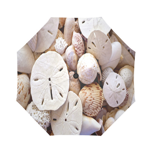 Seashells And Sand Dollars Auto-Foldable Umbrella (Model U04)