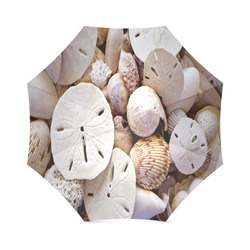 Seashells And Sand Dollars Foldable Umbrella (Model U01)
