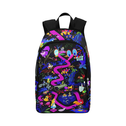 wondering/Alice Fabric Backpack for Adult (Model 1659)