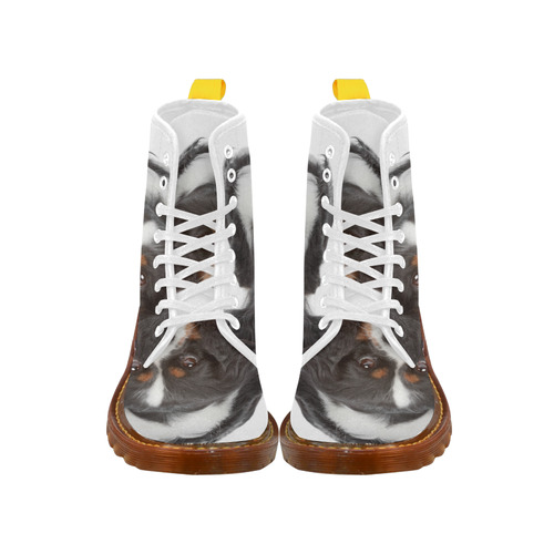 King Charles Cavalier Spaniel Martin Boots For Women Model 1203H