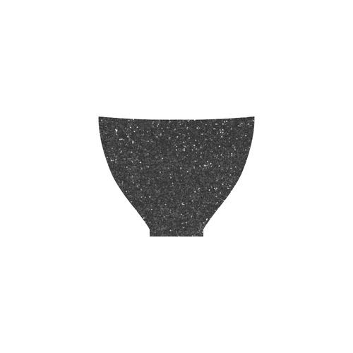 black glitter Custom Bikini Swimsuit