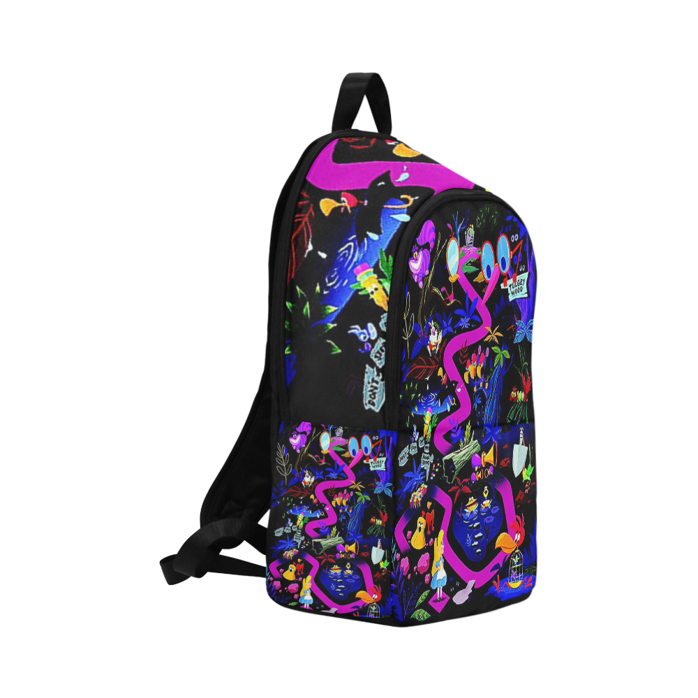 wondering/Alice Fabric Backpack for Adult (Model 1659)