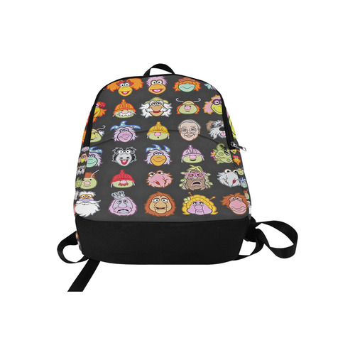 fraggle patter Fabric Backpack for Adult (Model 1659)