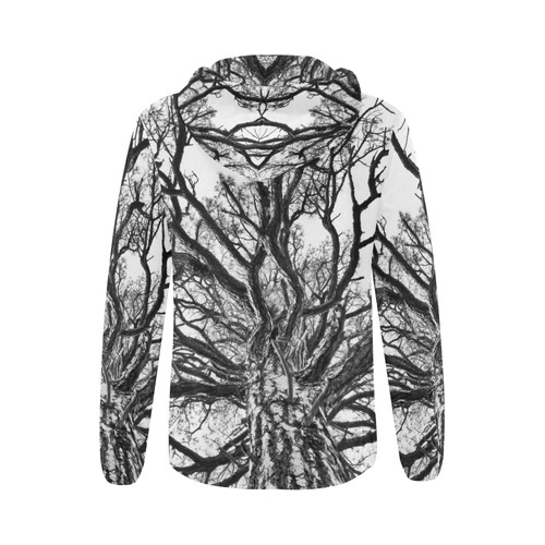 Tree of Life Jacket by Martina Webster All Over Print Full Zip Hoodie for Women (Model H14)