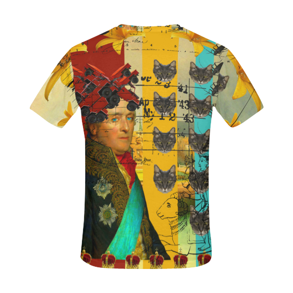 A HAT OF JEEPS All Over Print T-Shirt for Men (USA Size) (Model T40)