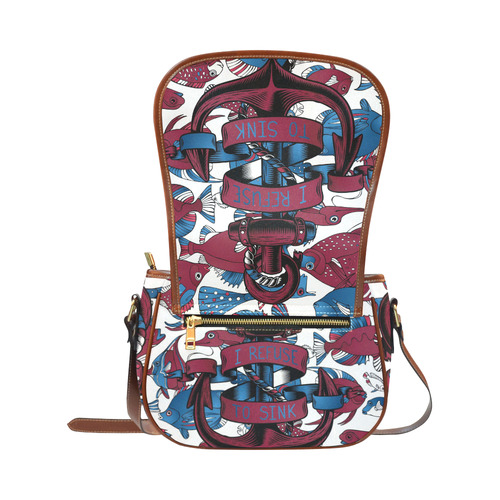 Anchor Saddle Bag/Small (Model 1649) Full Customization