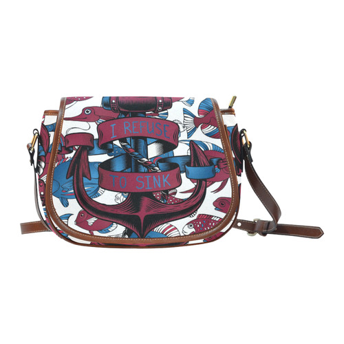 Anchor Saddle Bag/Small (Model 1649) Full Customization