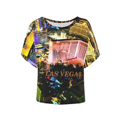 Adobe Sky Women's Batwing-Sleeved Blouse T shirt