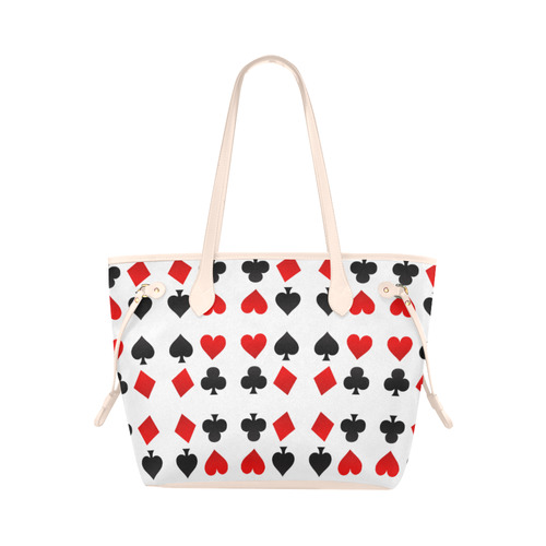 cards Clover Canvas Tote Bag (Model 1661)