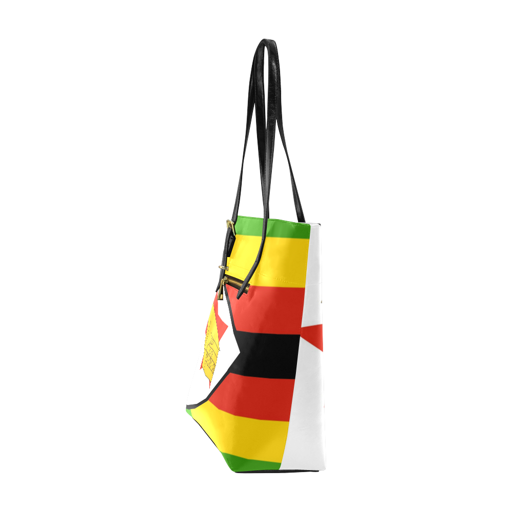zimbabwe flag 2 Euramerican Tote Bag/Small (Model 1655)