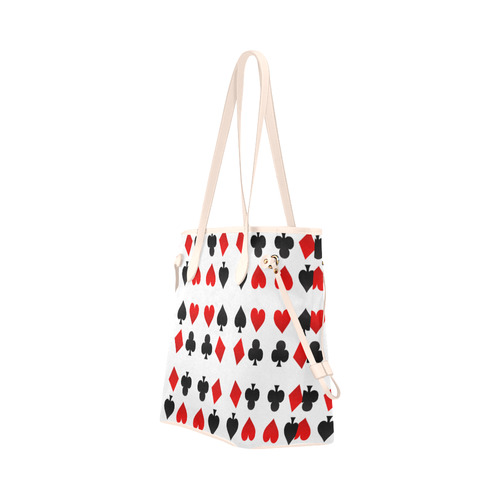 cards Clover Canvas Tote Bag (Model 1661)