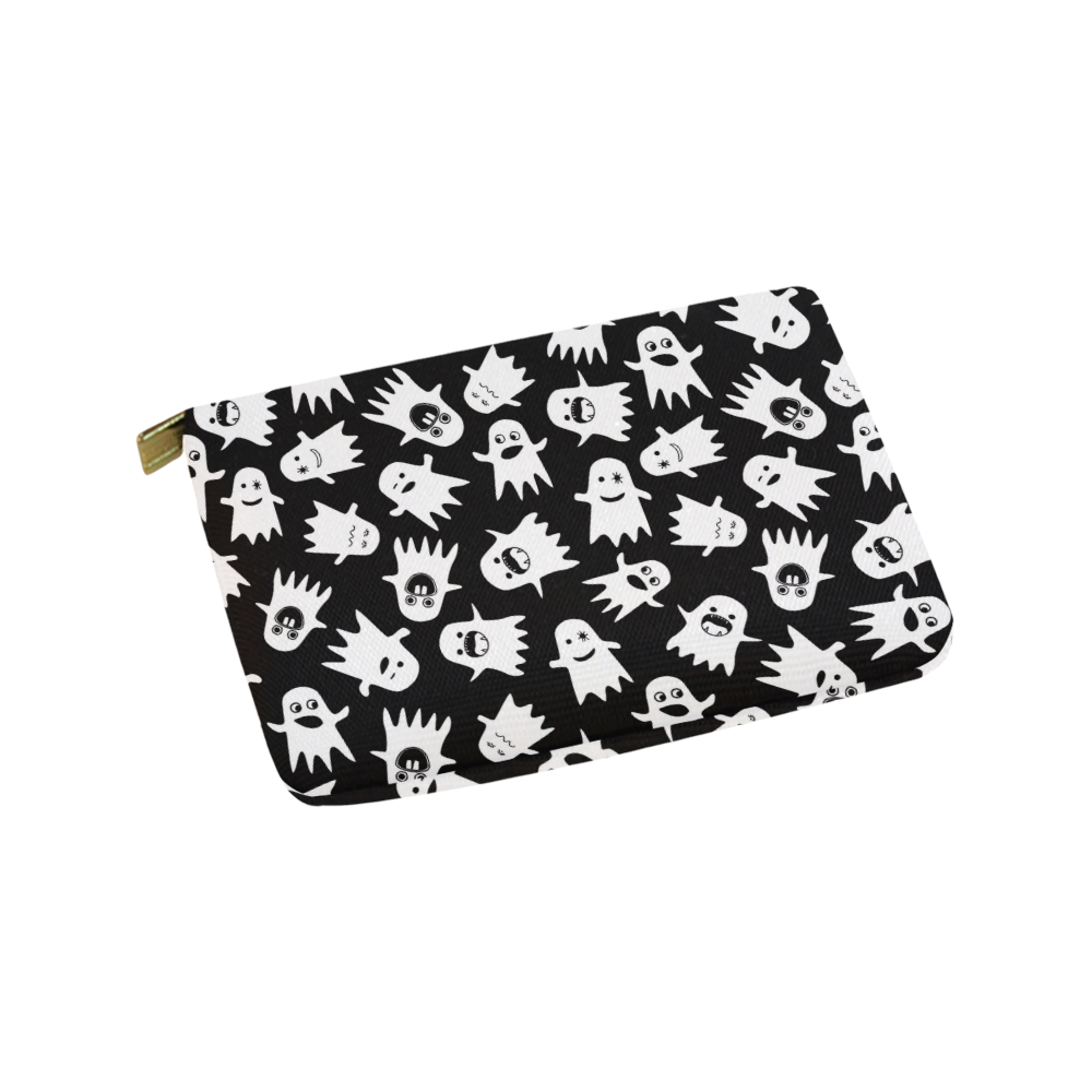 Halloween Ghosts Carry-All Pouch 9.5''x6''