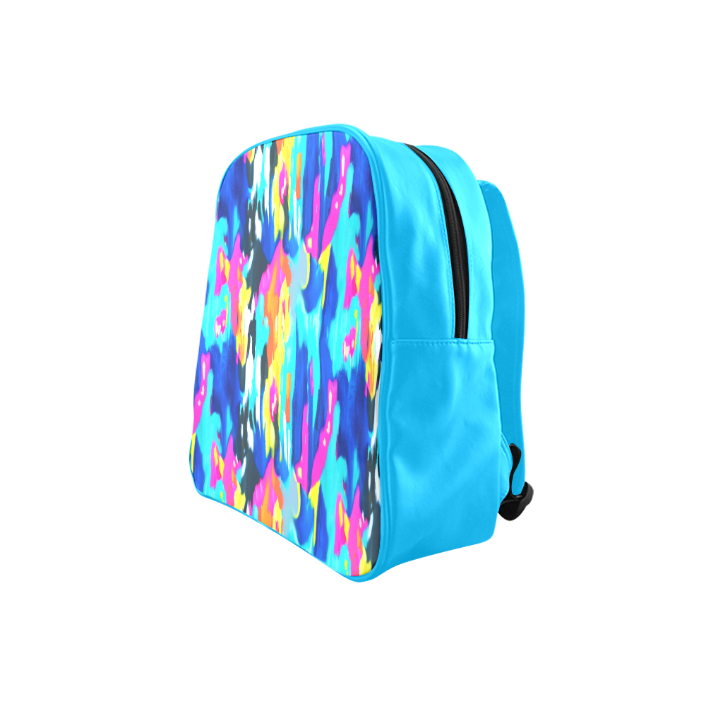 Painted Backpack School Backpack (Model 1601)(Small)