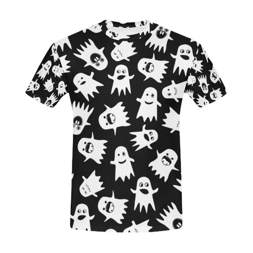 Halloween Ghosts All Over Print T-Shirt for Men (USA Size) (Model T40)