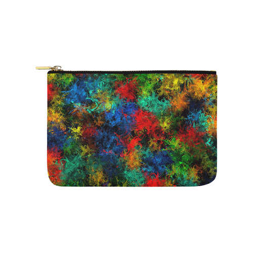 squiggly abstract A by JamColors Carry-All Pouch 9.5''x6''