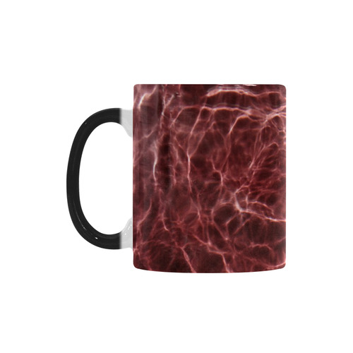 Dark Pink Light Ray Custom Morphing Mug