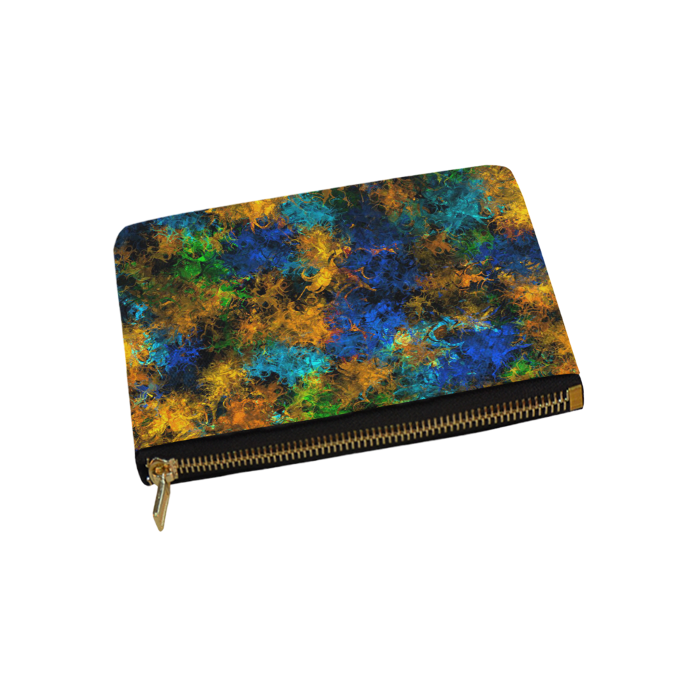 squiggly abstract C by JamColors Carry-All Pouch 9.5''x6''