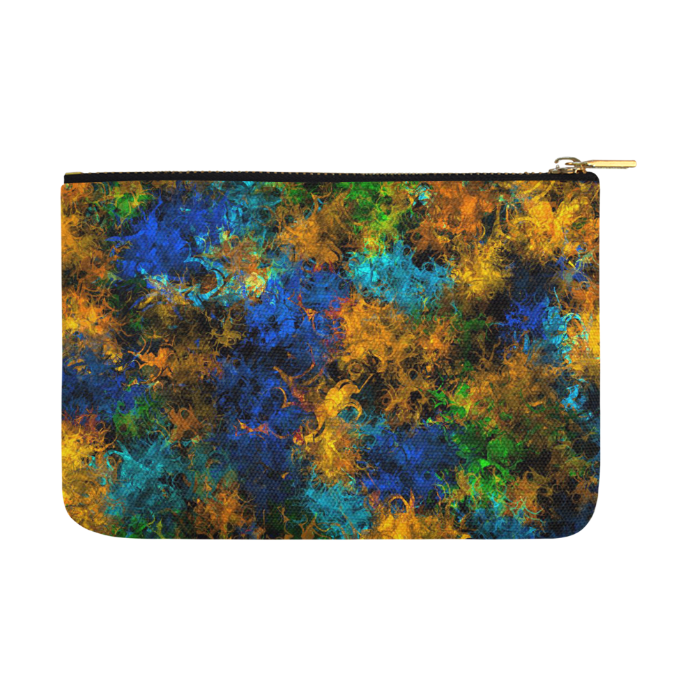 squiggly abstract C by JamColors Carry-All Pouch 12.5''x8.5''