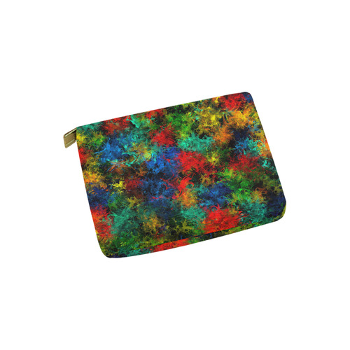 squiggly abstract A by JamColors Carry-All Pouch 6''x5''