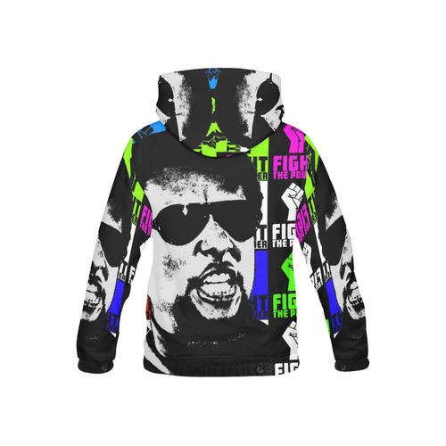 POWER TO THE PEOPLE 2-STOKELY CARMICHAEL All Over Print Hoodie for Kid (USA Size) (Model H13)