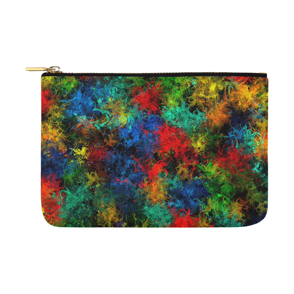 squiggly abstract A by JamColors Carry-All Pouch 12.5''x8.5''