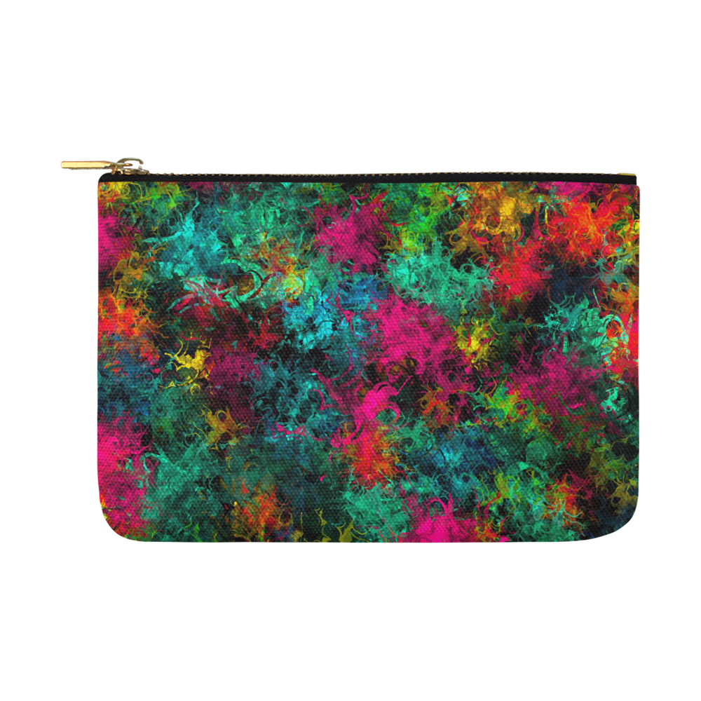 squiggly abstract B by JamColors Carry-All Pouch 12.5''x8.5''