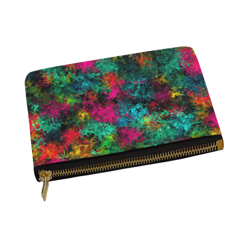 squiggly abstract B by JamColors Carry-All Pouch 12.5''x8.5''