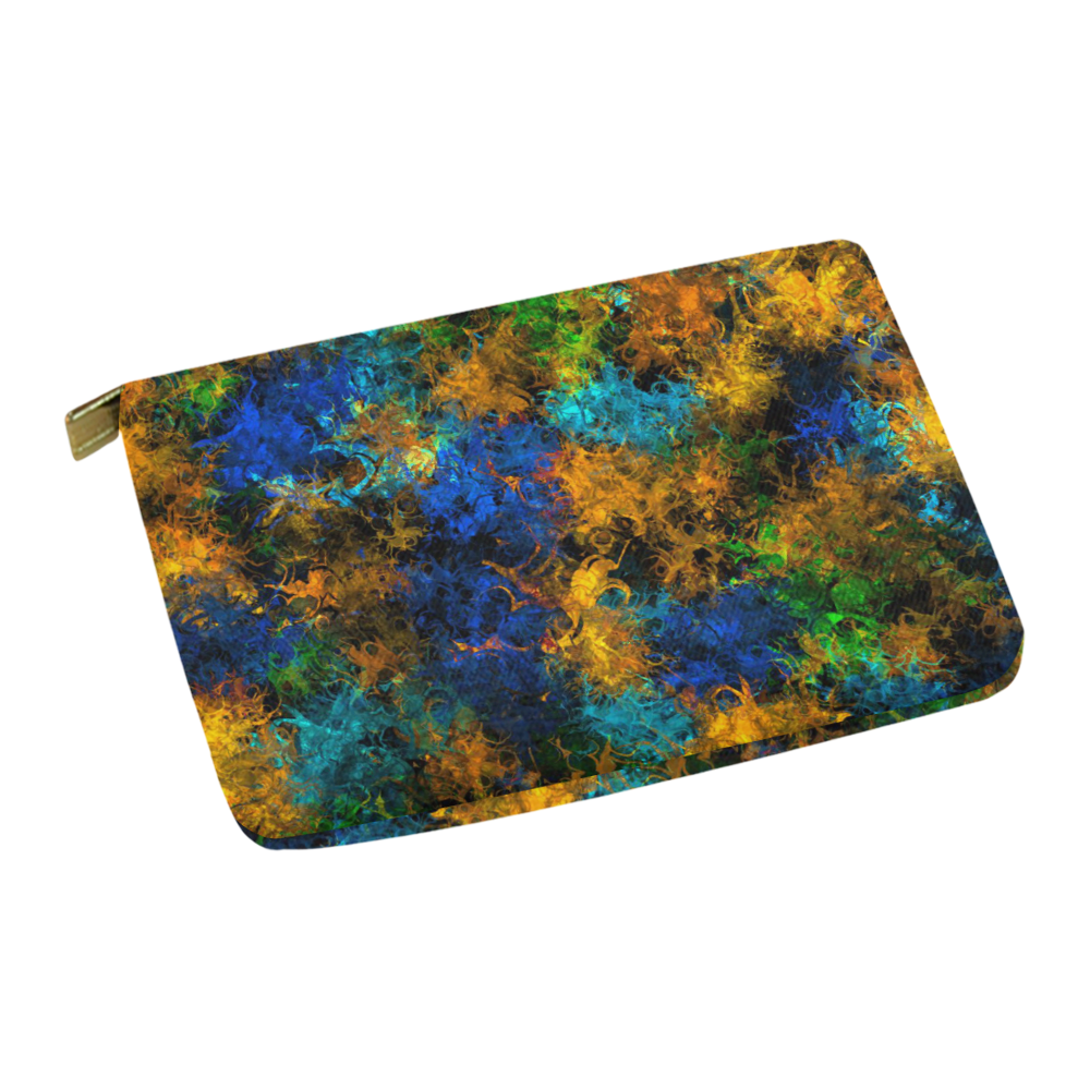 squiggly abstract C by JamColors Carry-All Pouch 12.5''x8.5''