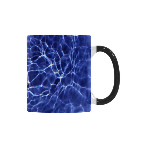 Electric Blue Globes Custom Morphing Mug