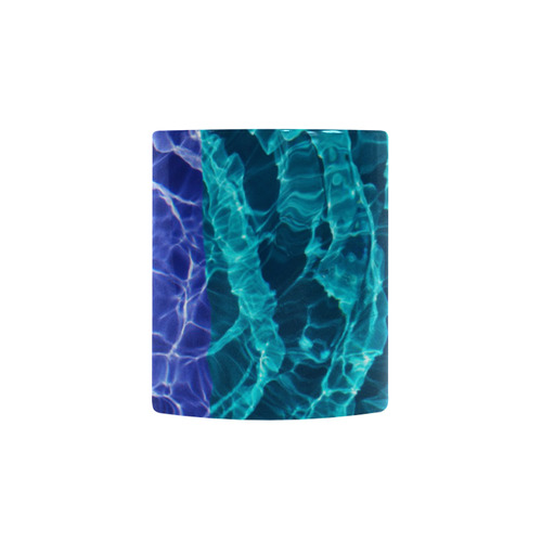 Blue Spiral Custom Morphing Mug